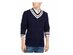 Club Room Men's Textured Cricket Sweater Dark Blue Size XX-Large