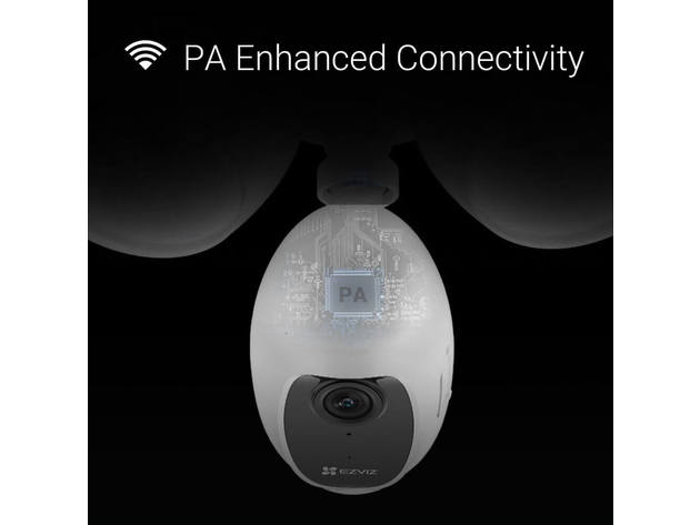 Ezviz EZLC1C1F2WHL LC1C Two-in-One Outdoor Security Camera & Floodlight