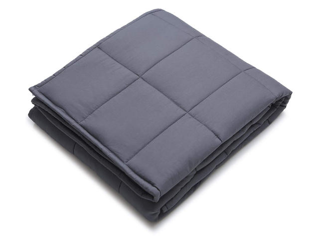 Kathy Ireland Weighted Blanket (Charcoal/15lbs, 60"x 80")