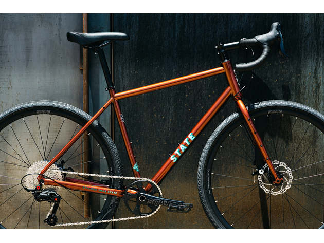 4130 All-Road - Copper Brown Bike - Large (Riders 6'1" - 6'5") / Both (Add $389.99)
