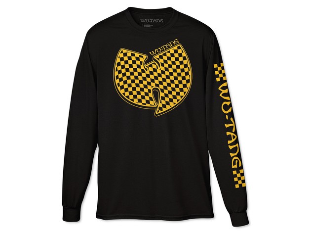 Wu-Tang Clan Men's Long-Sleeve T-Shirt Black Size XX Large