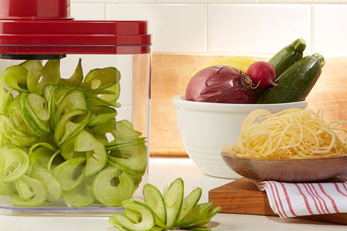 Wolfgang Puck 3-in-1 Electric Power Spiralizer