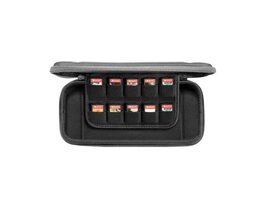 tomtoc Slim Carrying Case with 10 Game Cartridges for Nintendo Switch Coral Pink