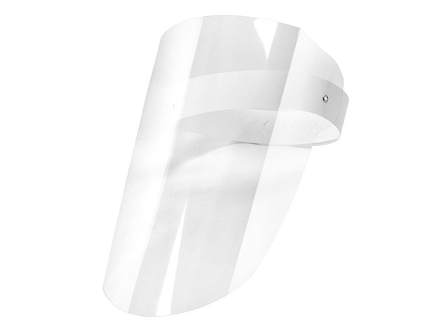 Lightweight Full-Face Shield: 10-Pack