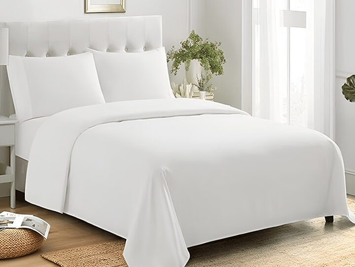 Earthlite Microfiber Massage Laken Set Wit Full - Luxe & Duurzaam