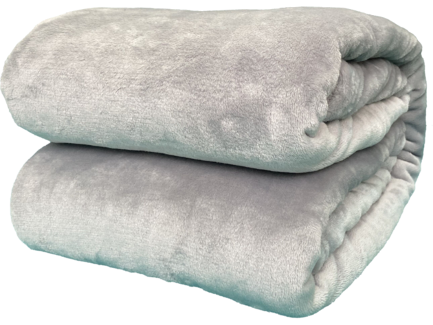Spyder Flannel Ultra Plush Throw Blanket Interwoven Strength - Oversized Throw 50"x70" Grey