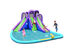 Costway Inflatable Water Park Octopus Bounce House 2 Slides Climbing Wall Without Blower