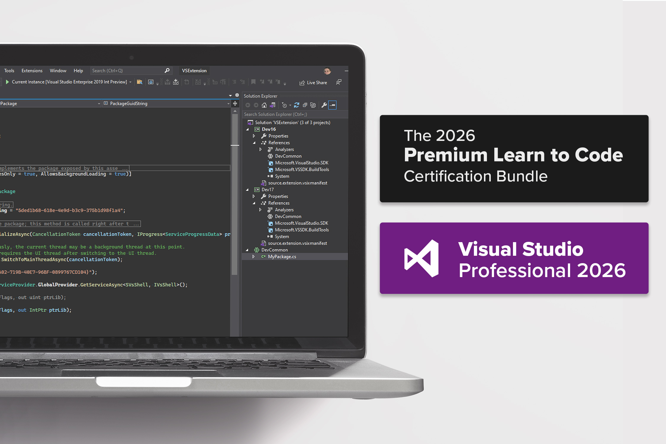 Get Microsoft Visual Studio Pro 2026 and 15 coding courses for just $60