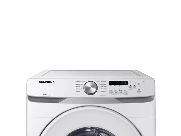 Samsung DVE45T6000W  7.5 cu. ft. Front Load Electric Dryer with Sensor Dry