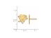 10k Yellow Gold NHL Pittsburgh Penguins Small Post Earrings