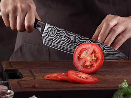 Konig Kitchen Damascus 5-Piece Knife Set & Gift Box