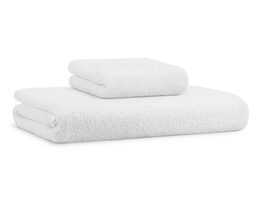 2-Piece Soji Smart Towel Set (White)