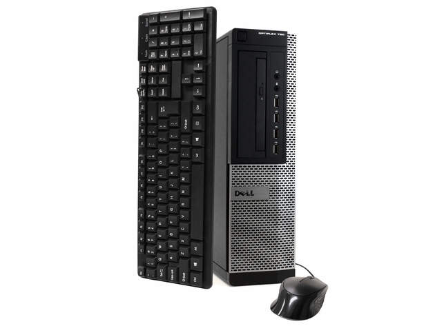 Dell OptiPlex 790 Desktop Computer PC, 3.10 GHz Intel Core i3, 8GB DDR3 RAM, 250GB SATA Hard Drive, Windows 10 Home 64bit (Renewed)