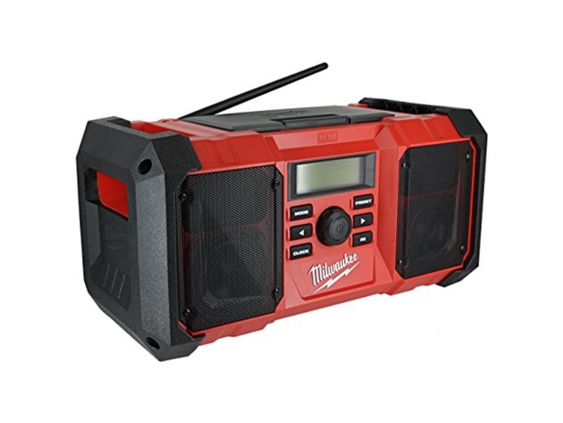 Milwaukee 2890-20 Dual Chemistry M18 Jobsite Radio w/ Shock Absorbing End Caps