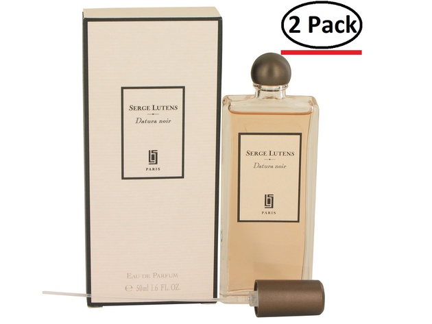 Datura Noir by Serge Lutens Eau De Parfum Spray (Unisex) 1.69 oz for Women (Package of 2)