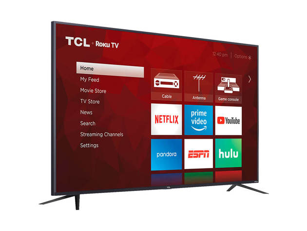 TCL 50S435 50 inch 4-Series 4K Ultra HD HDR LED Smart TV