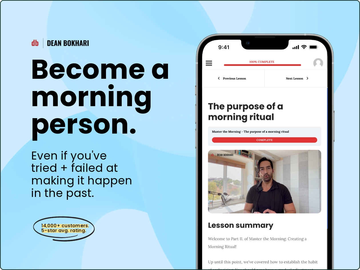 Master the Morning Online Course: Lifetime Access