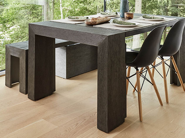 Transformer Table Dining Set with Bench & Coffee Table