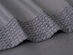 4-Piece Bamboo Blend Waffle Hem Sheet Set (Gray/Full)