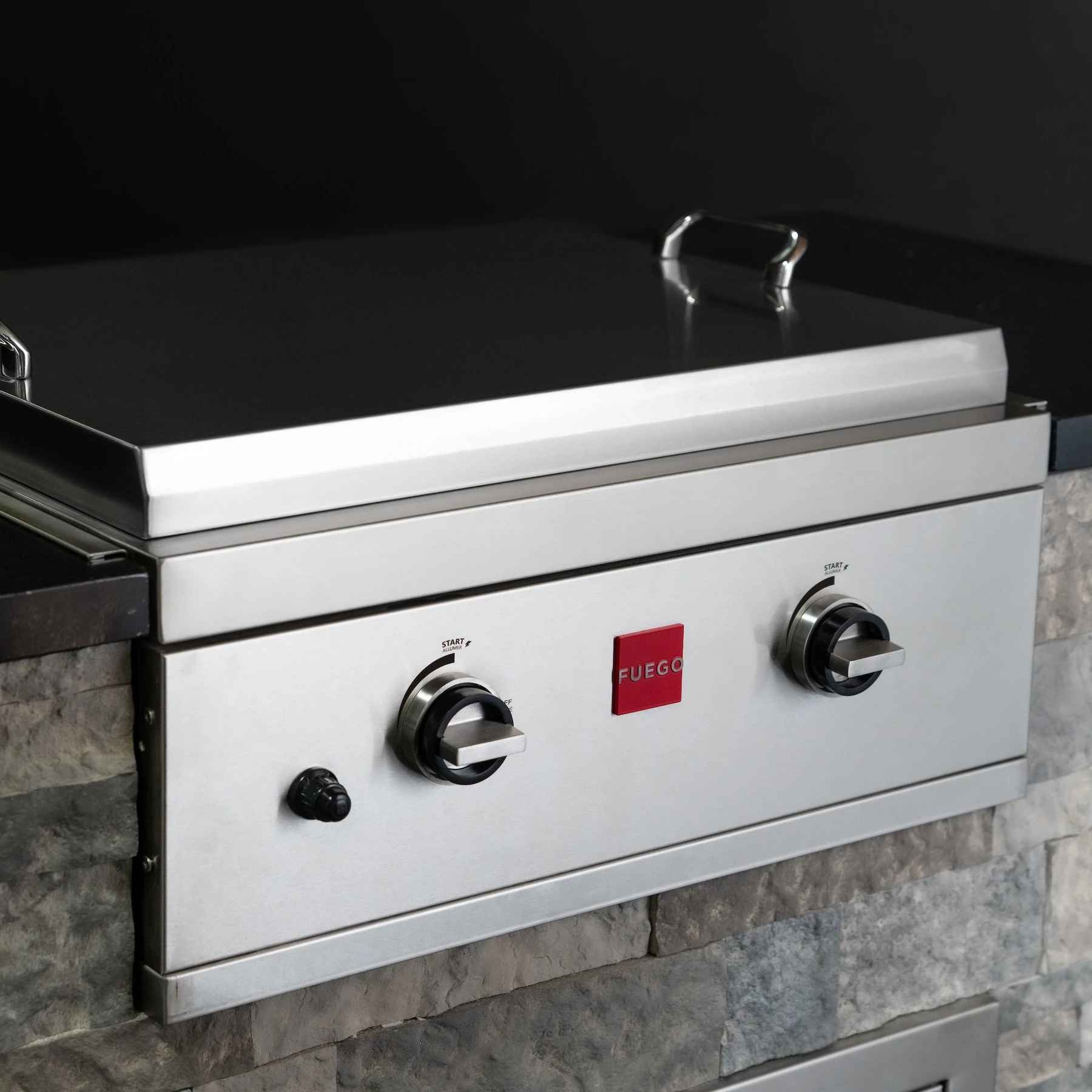 Fuego F27S-Griddle 304SS Built-In