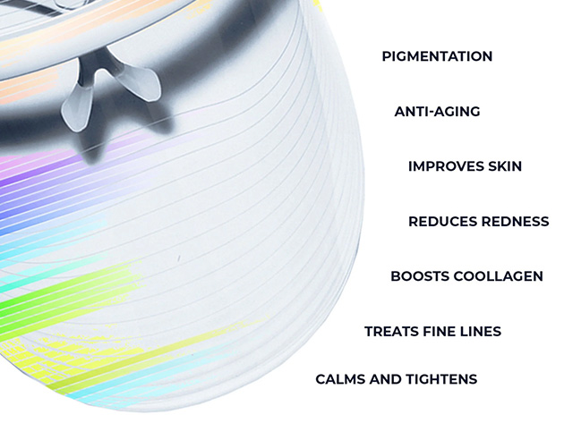 Dermalactives 7-in-1 LED Light Therapy Mask