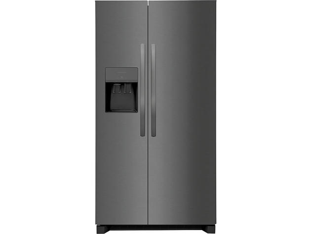 Frigidaire FRSS2623AD 25.6 Cu. Ft. Side by Side Refrigerator - Black Stainless