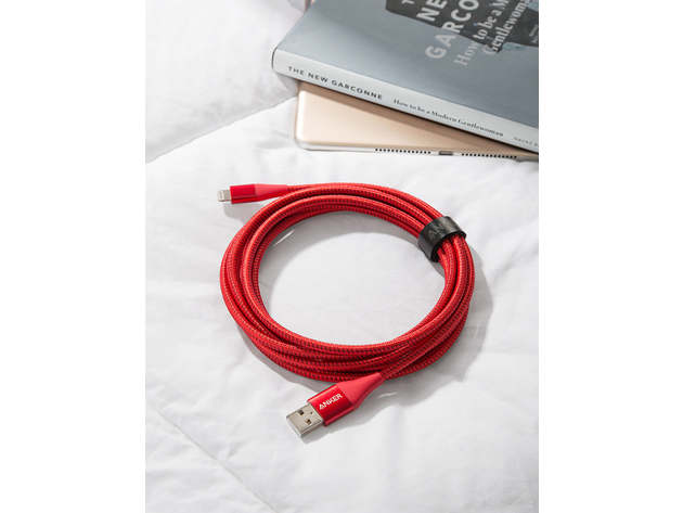 Anker 551 USB-A to Lightning Cable (Red/10ft)