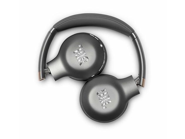 JBL Everest 310 On-Ear Wireless Bluetooth Headphones with Microphone (Certified Refurbished) - Black