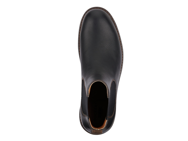 Dockers Mens Grant Leather Casual Chelsea Boot - 13 M Black | StackSocial