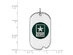 US ARMY Dog Tag Pendant Necklace in Sterling Silver with Chain