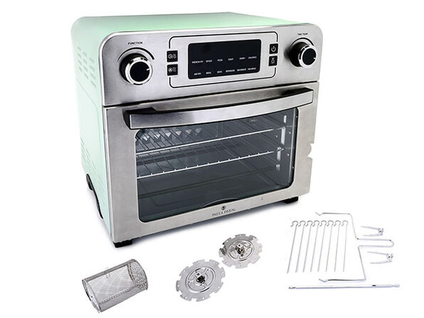 Paula Deen 24QT Air Fryer Oven & Rotisserie (Mint) | Joyus