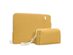 tomtoc Lady Laptop Sleeve For 13-inch MacBook Air M1 with Accessory Jelly Pouch Cheese Yellow