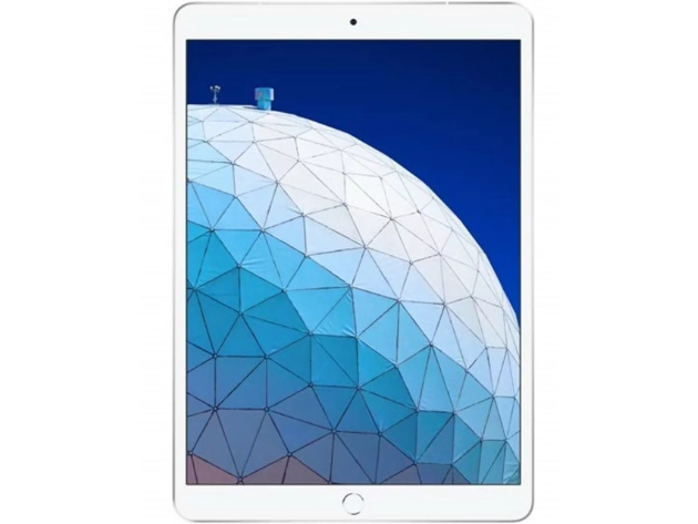 Apple iPad Air 10.5" (2019) 3rd Gen 64GB Wi-Fi Silver (Refurbished) & Accessories Bundle 