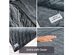 Modern Hygge Weighted Blanket 20 Lbs. with Removable Duvet Cover Queen (60"×85") - Grey