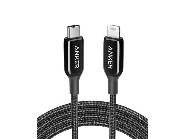 Anker 762 USB-C To Lightning Cable (3ft / 6ft Nylon) | Joyus