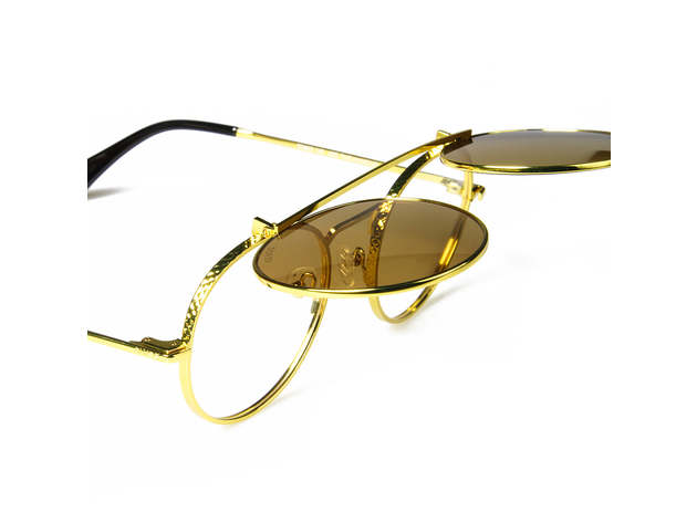 The Huncho Sunglasses Gold / Gold