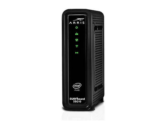 ARRIS SBG10 SURFboard DOCSIS 3.0 Cable Modem And Wi-Fi Router