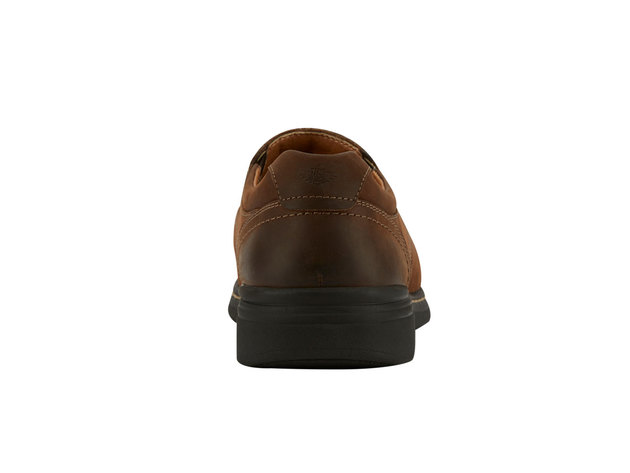Dockers Mens Mendon Leather Dress Casual Slip-On Shoe - 10 M Chocolate