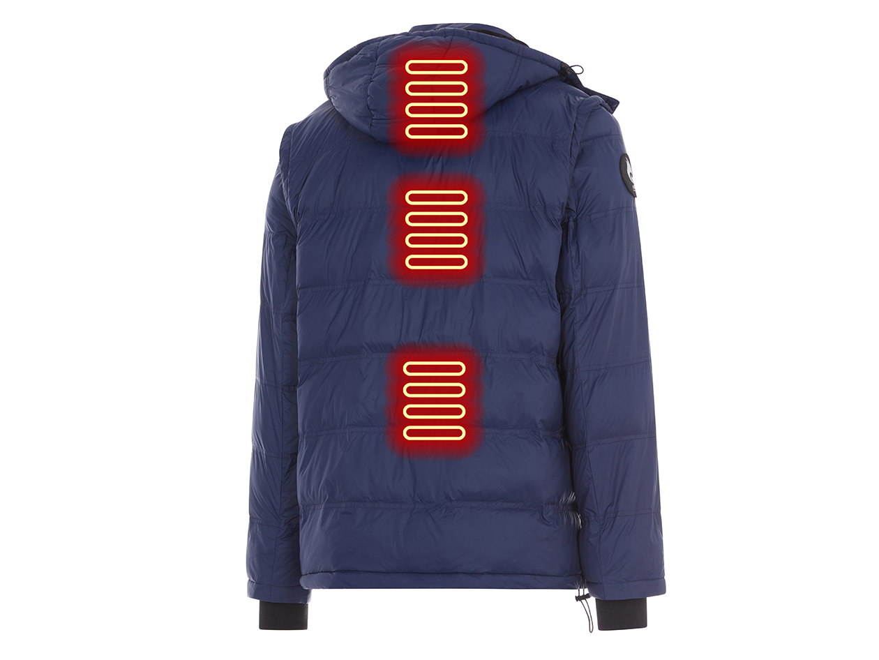 Women's Helios Hybrid Heated Coat (Navy/Medium)