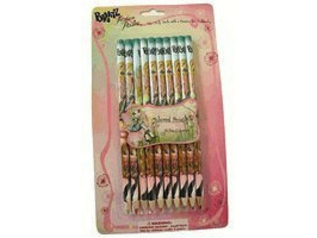 Bratz Pack of 10 Colored Pencils