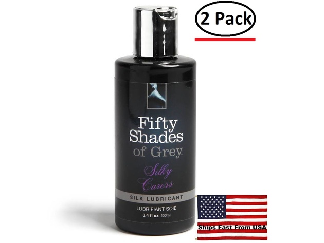 ( 2 Pack ) Fifty Shades of Grey Silky Caress Lubricant 3.4  Fl Oz