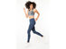 Kyodan Womens High Waist Double Brushed Yoga Workout Legging with pockets - Large