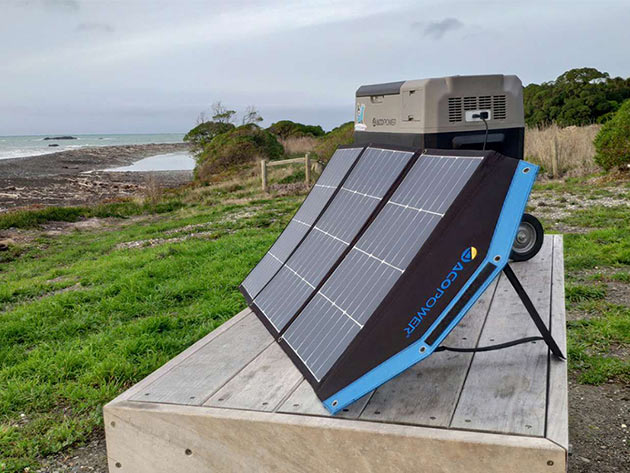  LTK 120W Foldable Solar Panel Kit