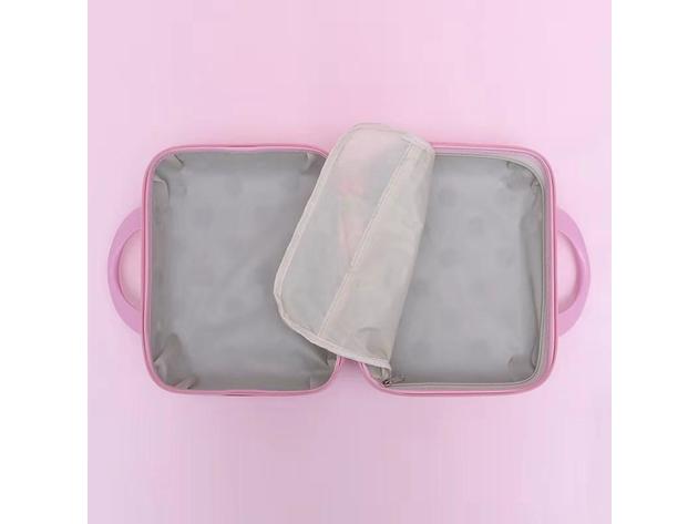 Multi-functional Mini Suitcase - Silver