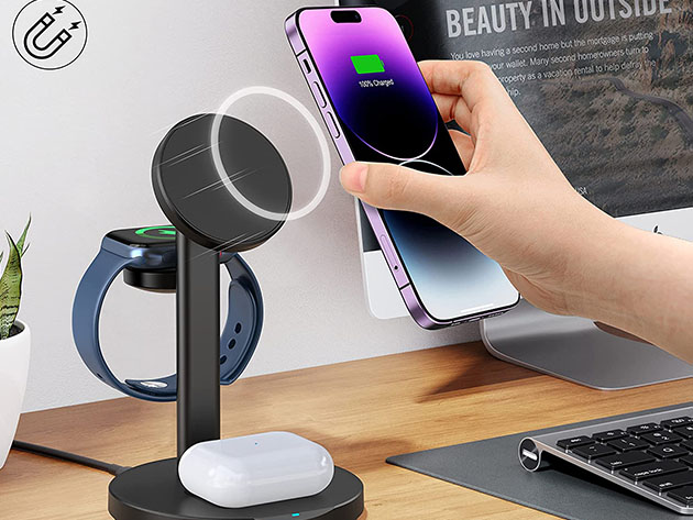 6-in-1 15W Wireless Charger