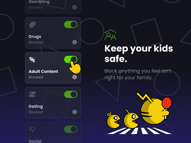 Control D 2-Year Subscription Block Ads,Tracking, Unsafe contents, Unblock Services