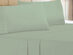 The Luxe 4-Piece Microfiber Bed Sheet Set (Sage/Full)