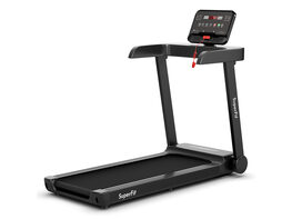 SuperFit 2.25HP Electric Treadmill Running Machine w/App Control for Home Office - Black