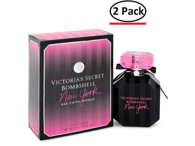 Bombshell New York by Victoria's Secret Eau De Toilette Spray 1.7 oz for Women (Package of 2)
