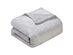Classic Textured Fleece Blanket Silver Twin